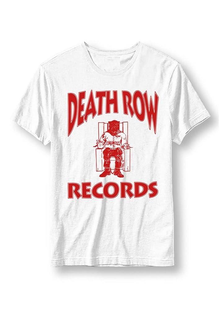 Death Row Records - Record Label Logo (Red) - Mens T Shirt